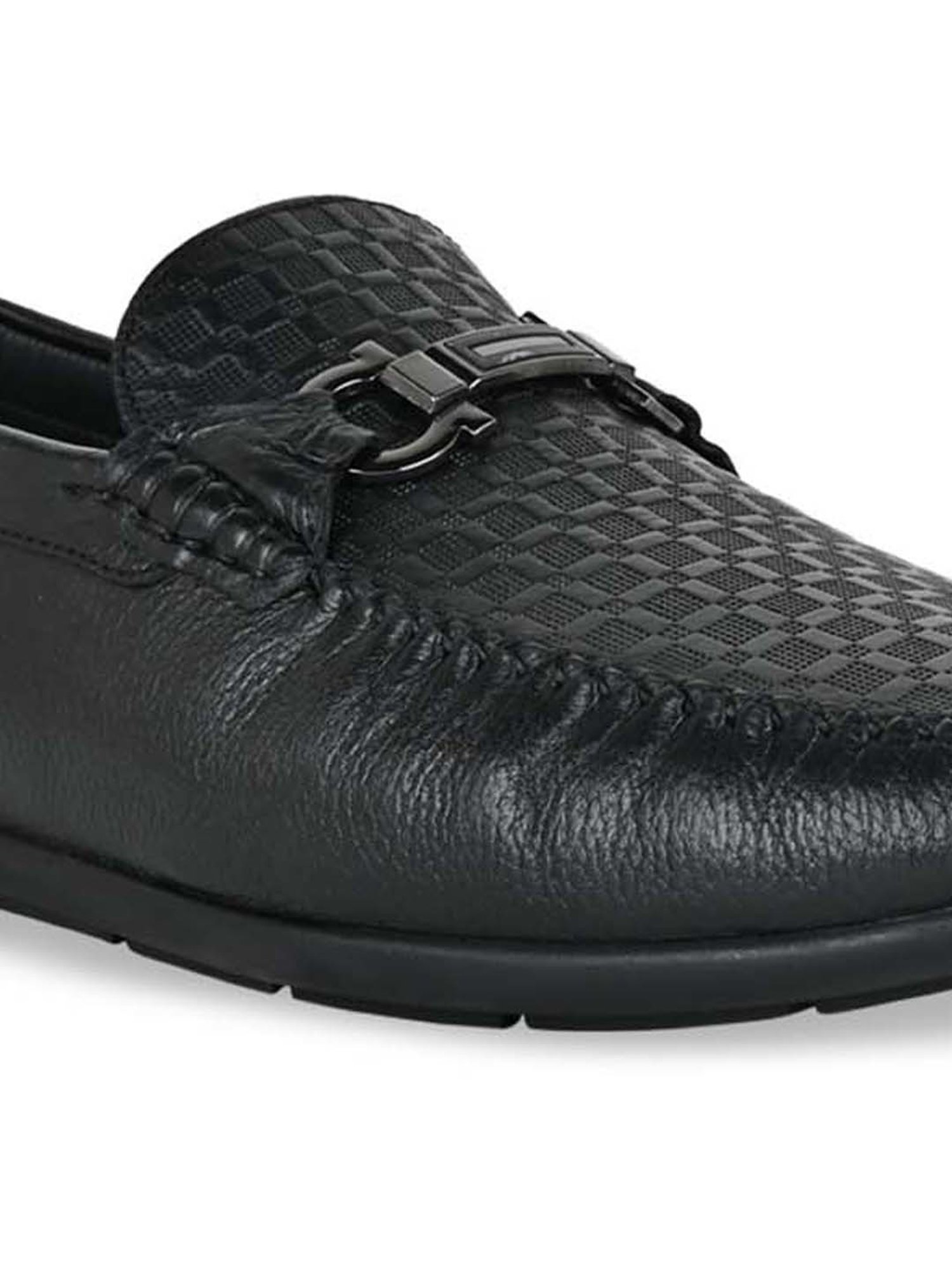 Regal Men's Black Casual Loafers