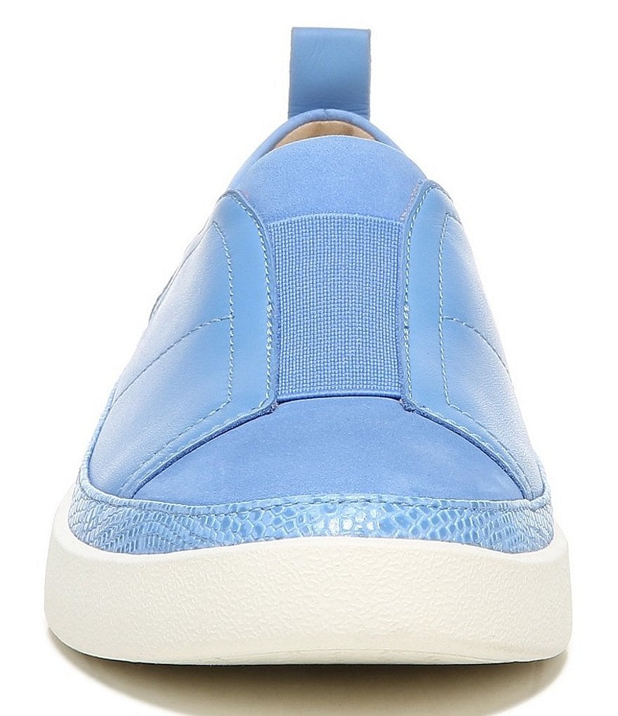 Vionic Zinah Leather Slip-On Sneakers