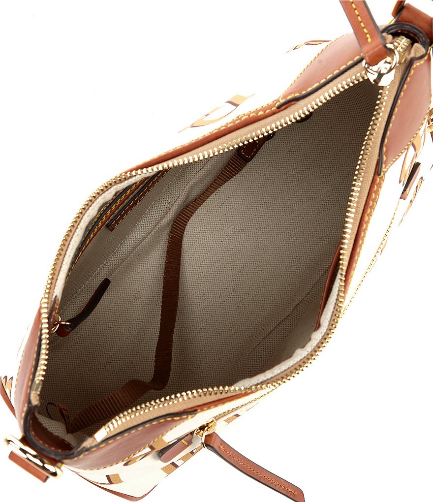 Dooney & Bourke Signature Monogrammed Collection Hobo Bag