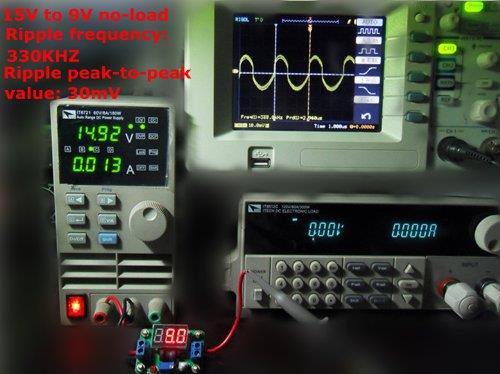 SMAKN Dc-dc Synchronous Rectifier Buck Power Converter Voltmeter Input 4.5-24v to Output 0.93v-20v(Green)