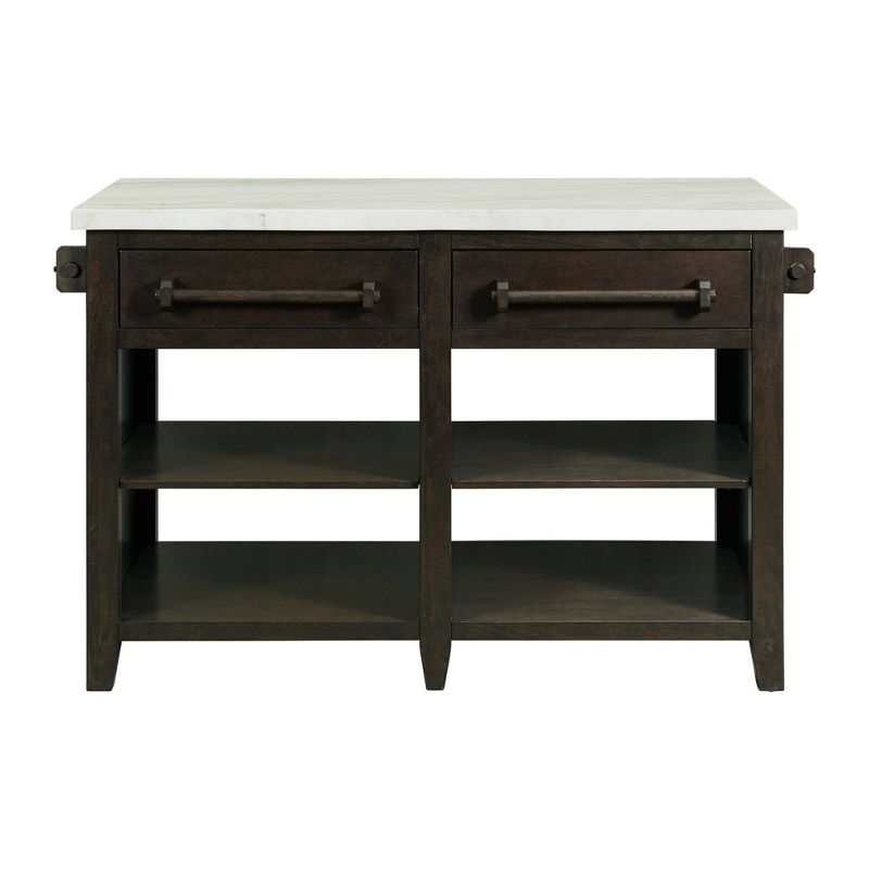Vivian Kitchen Island Brown - Picket House Furnishings