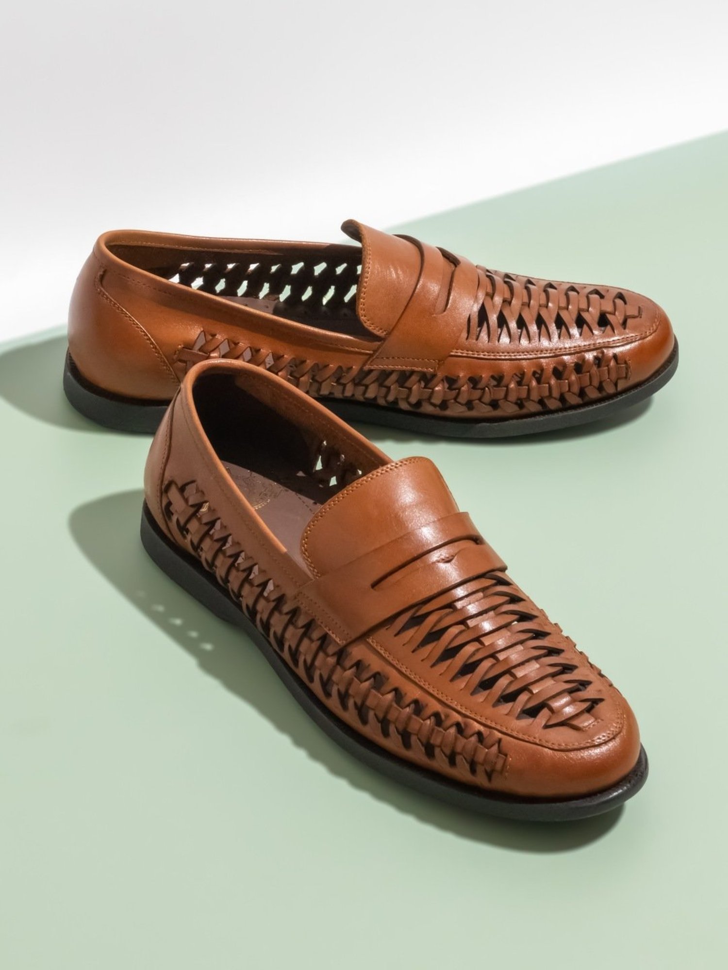 Atesber by Inc.5 Men's Tan Casual Loafers