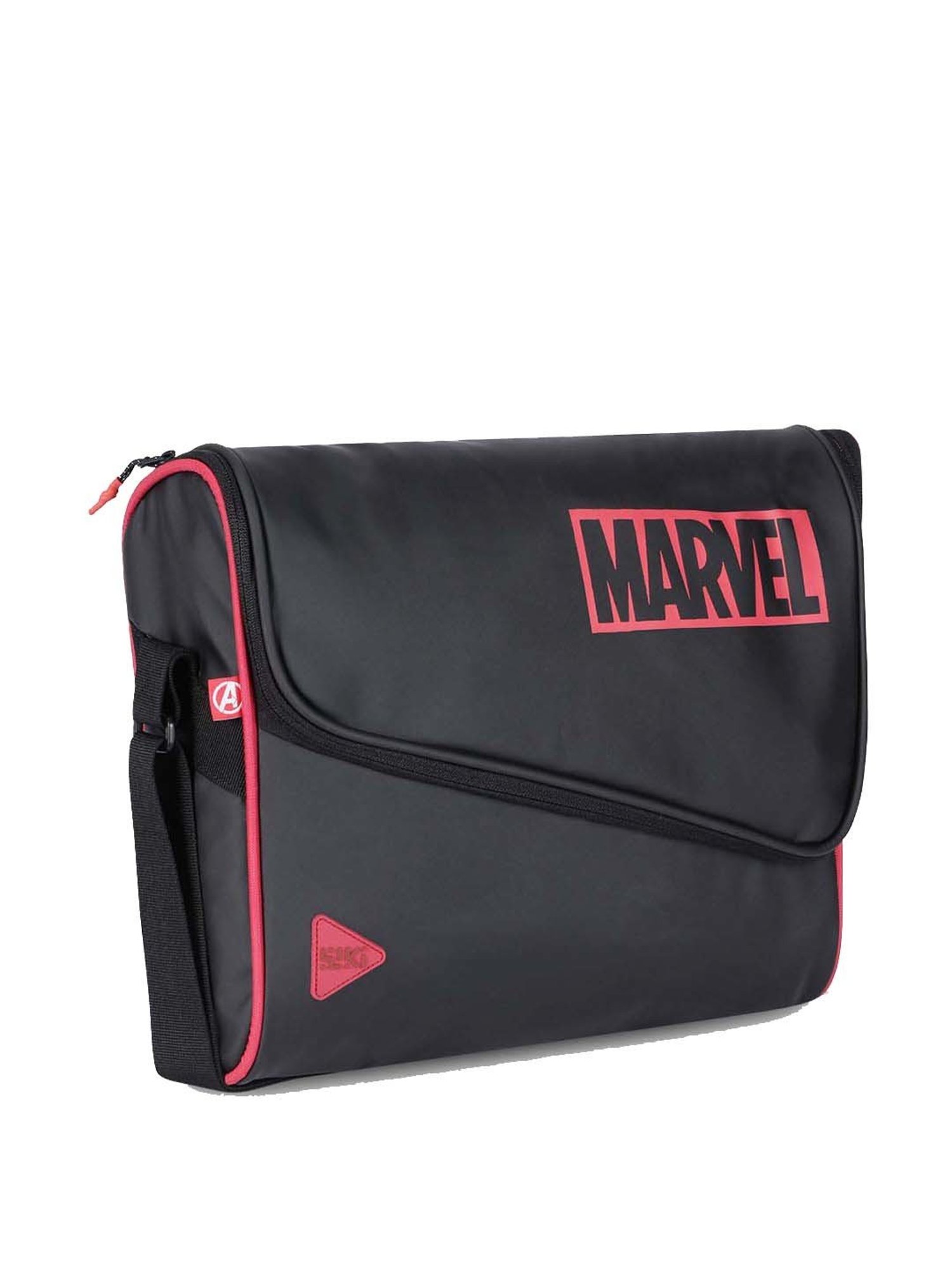 Wiki Hood Marve Black Solid Medium Messenger Bag