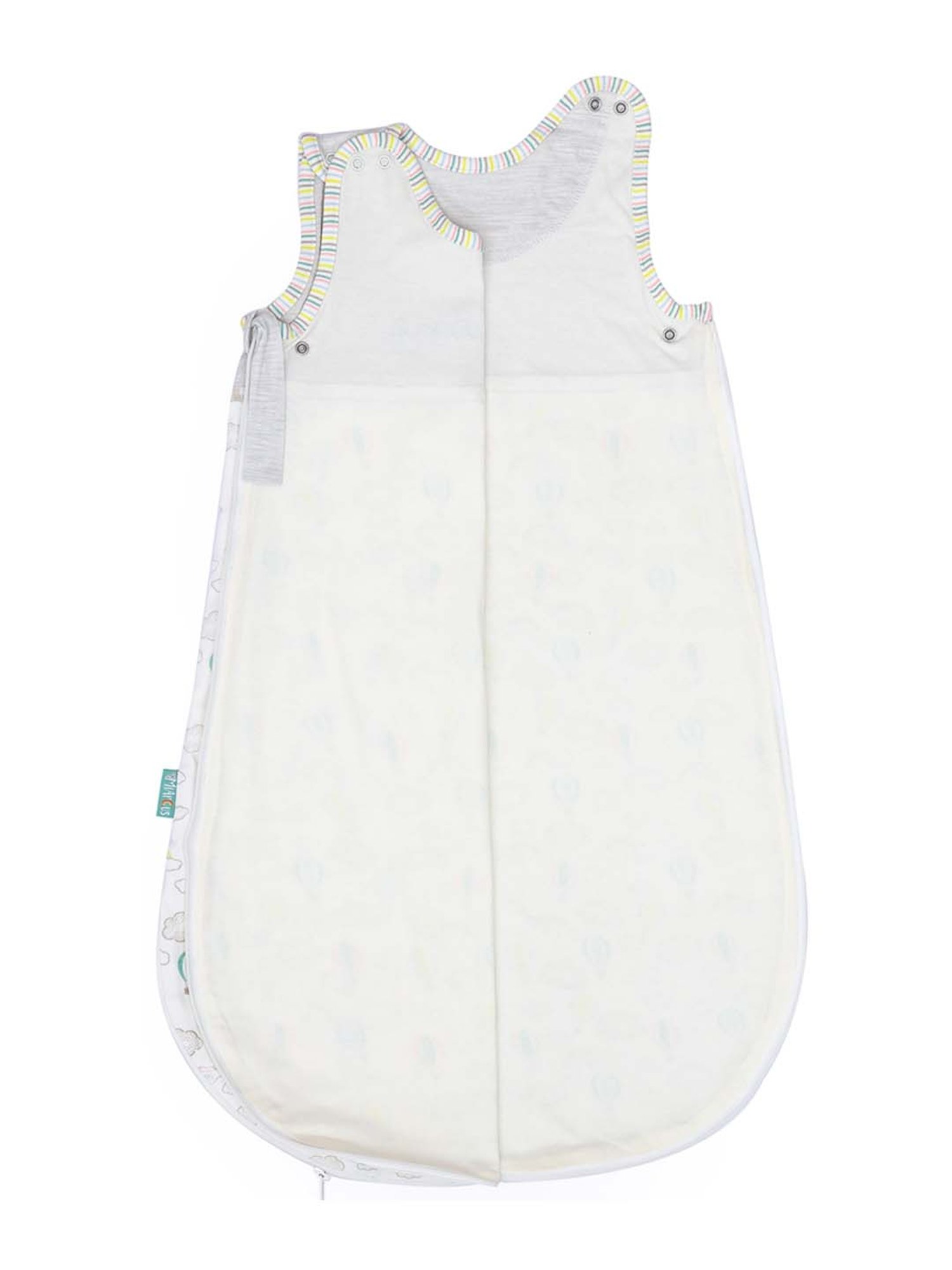 Creeva Melodious Black & Turkish Micro Terry 225 GSM Kids Hooded Bathrobe 4-5 Years With Pocket