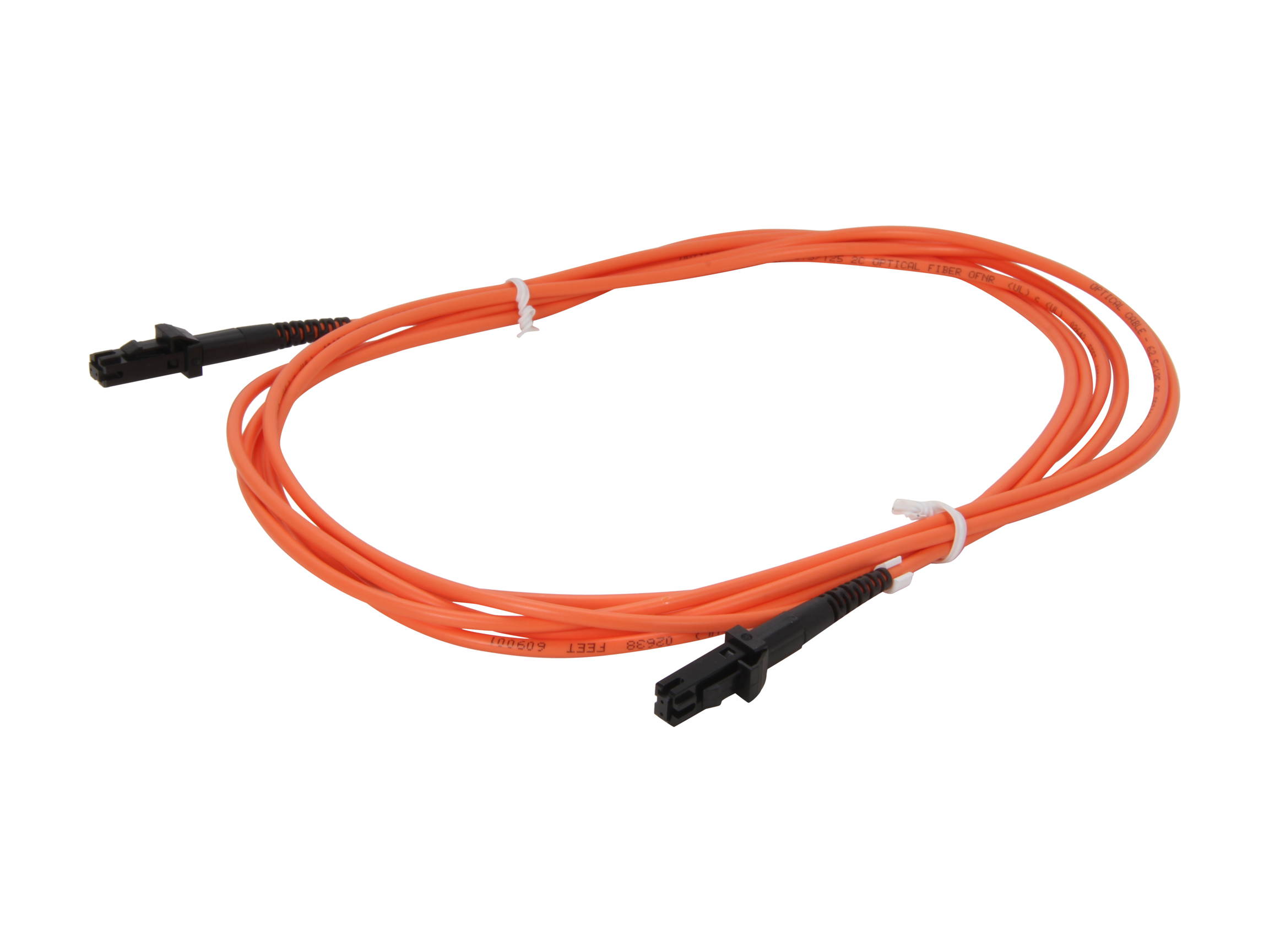 BYTECC MD-MT3 3m MTRJ to MTRJ Duplex (2 Strand) Cable, Multi Mode 62.5/125 Standard Zipcore