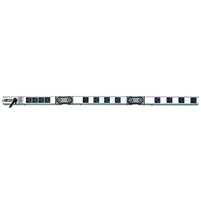 Lite 12 Outlet Foldable Power Strip 36 in Length 15ft Cord with 515P Plug PSF3612