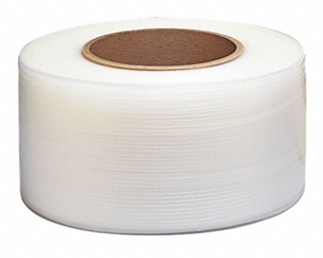 SIGNODE HB 812 C Strapping,Polypropylene,Clear,120 mil