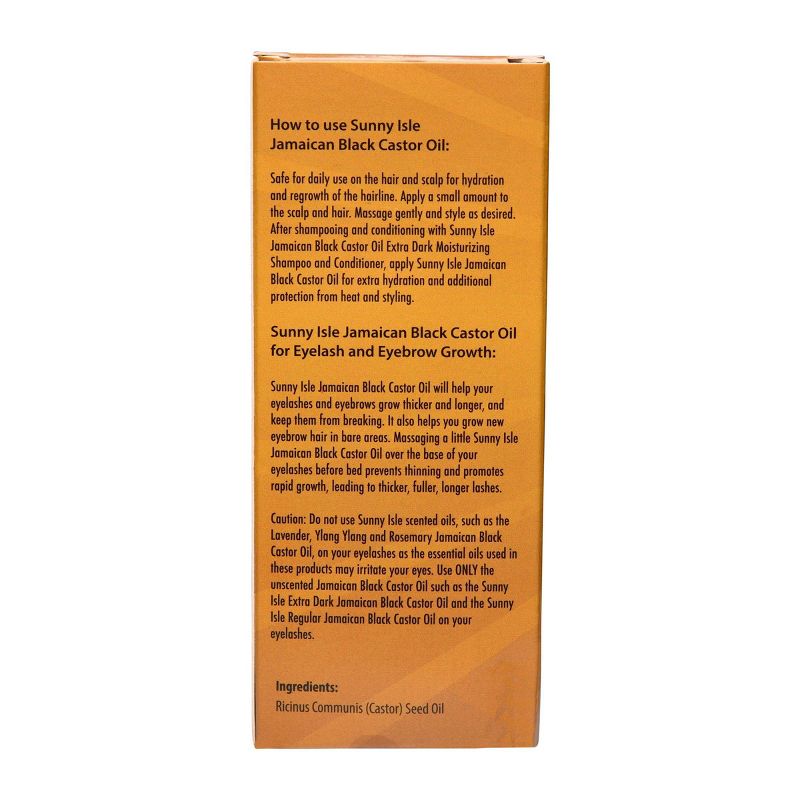 Sunny Isle Extra Dark Jamaican Black Castor Oil - 4 fl oz