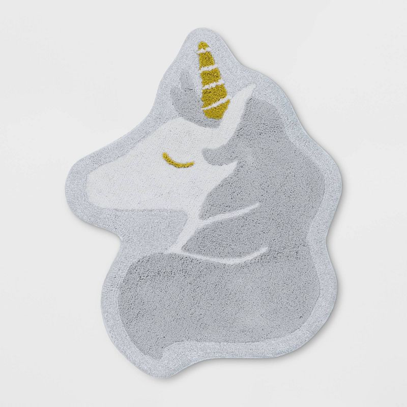 Shark Bath Mat Blue - Pillowfort™