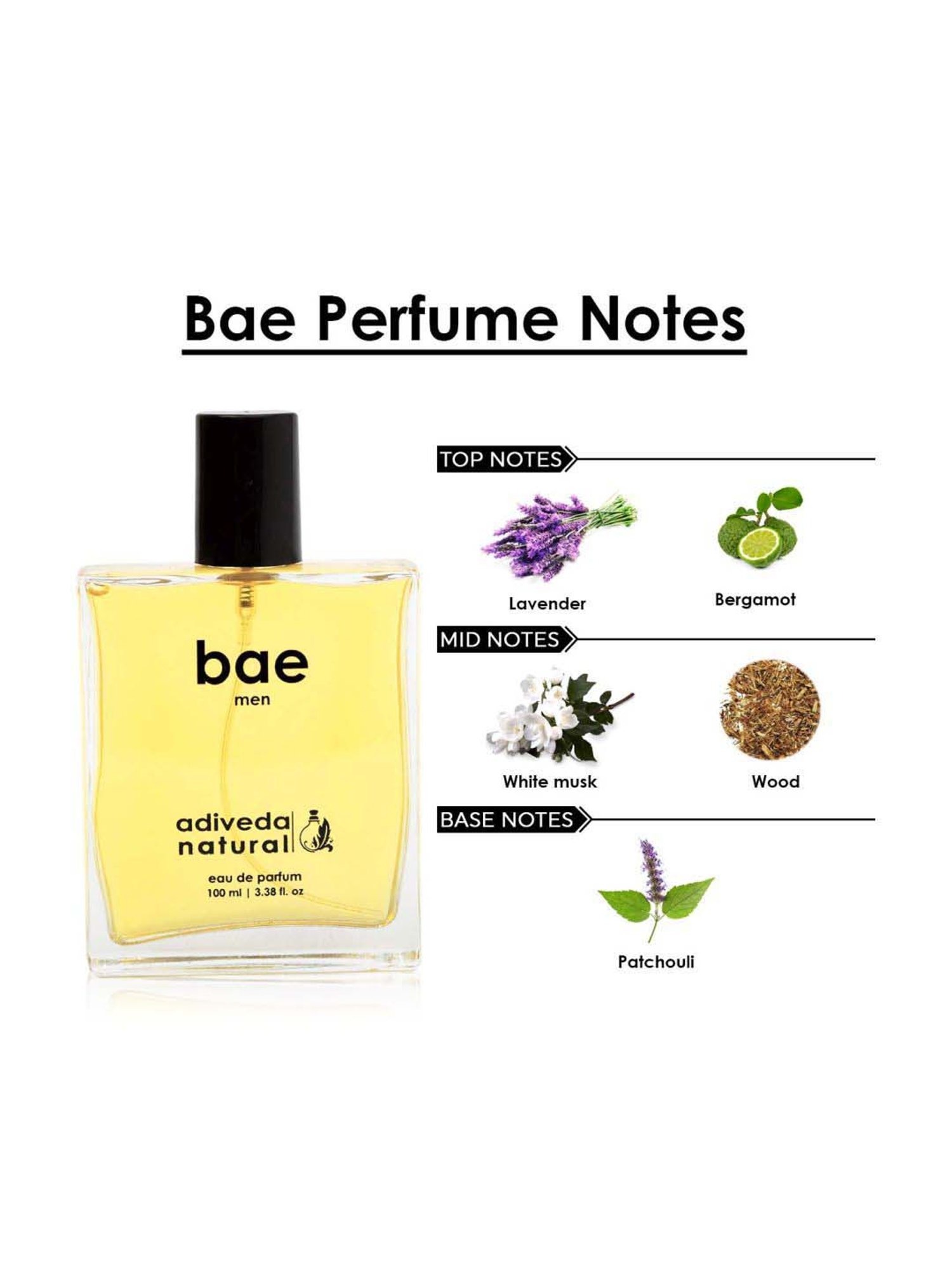 Adiveda Natural Bae and Bonjour Perfume Gift Set