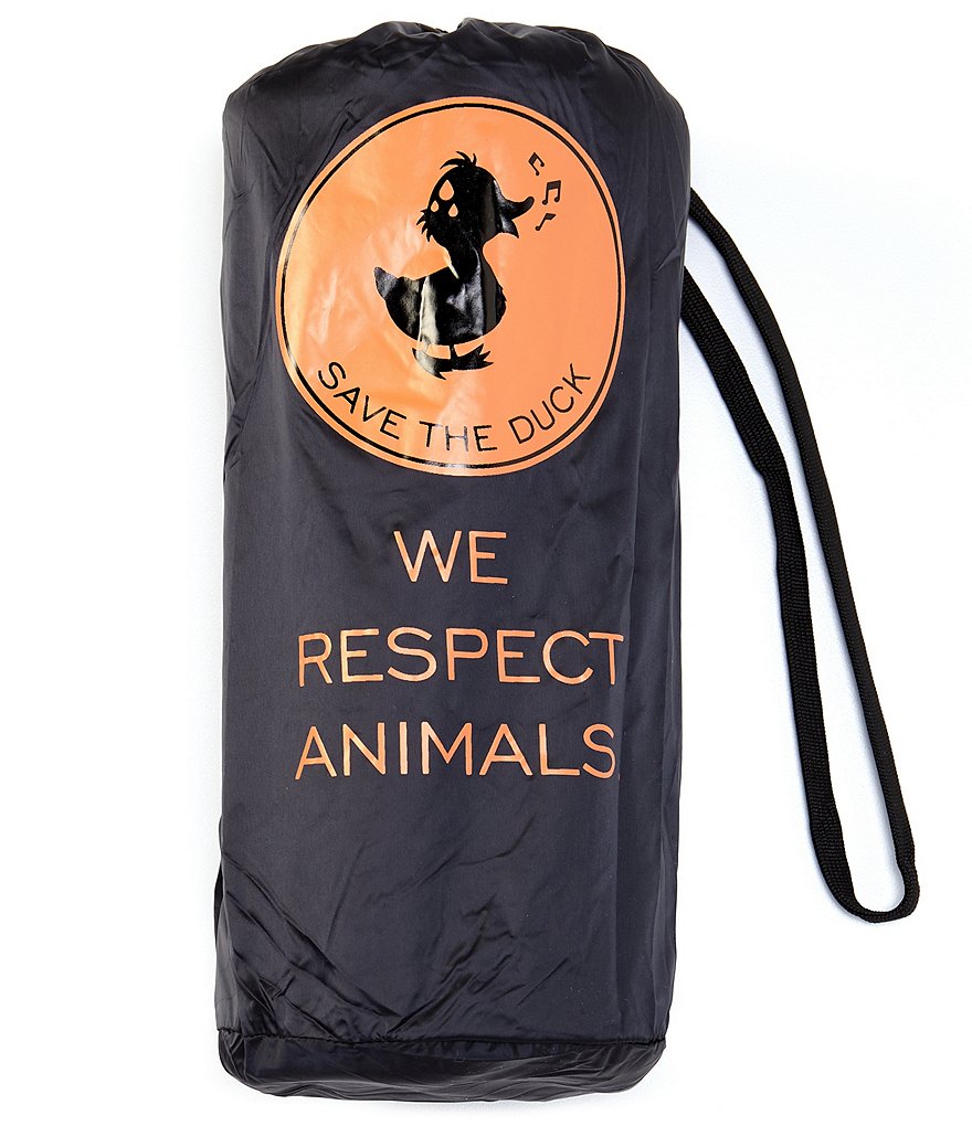 Save The Duck Hope Packable Hooded Rain Jacket