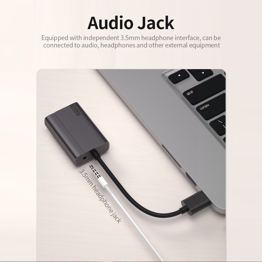 USB to VGA Adapter with Audio 1080P Full HD Cable Screen Mirroring Adapter for TV/Monitor/Projector Gray