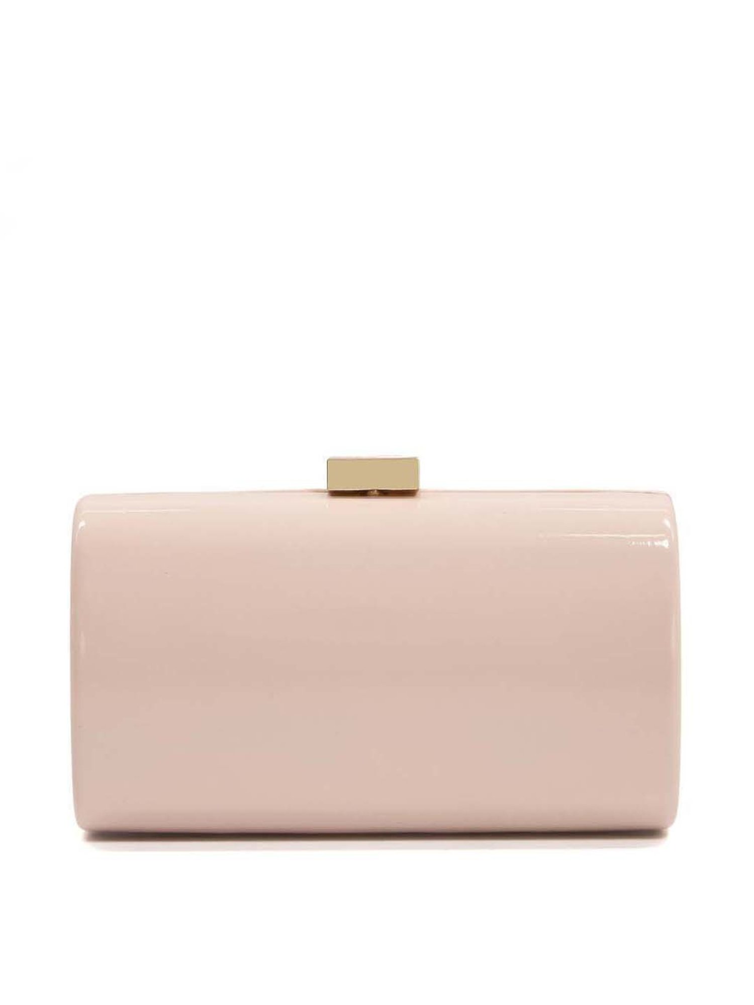 Dune London Pink Solid Clutch
