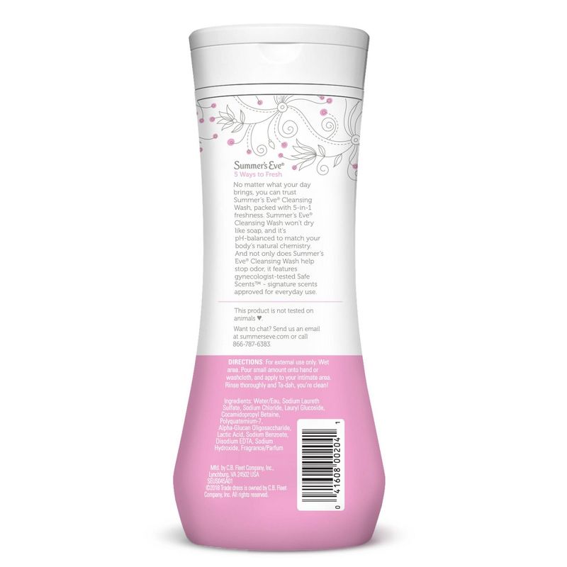 Honestly pHresh Rose & Bergamot Pre +Pro Biotic Feminine Wash - 5 fl oz