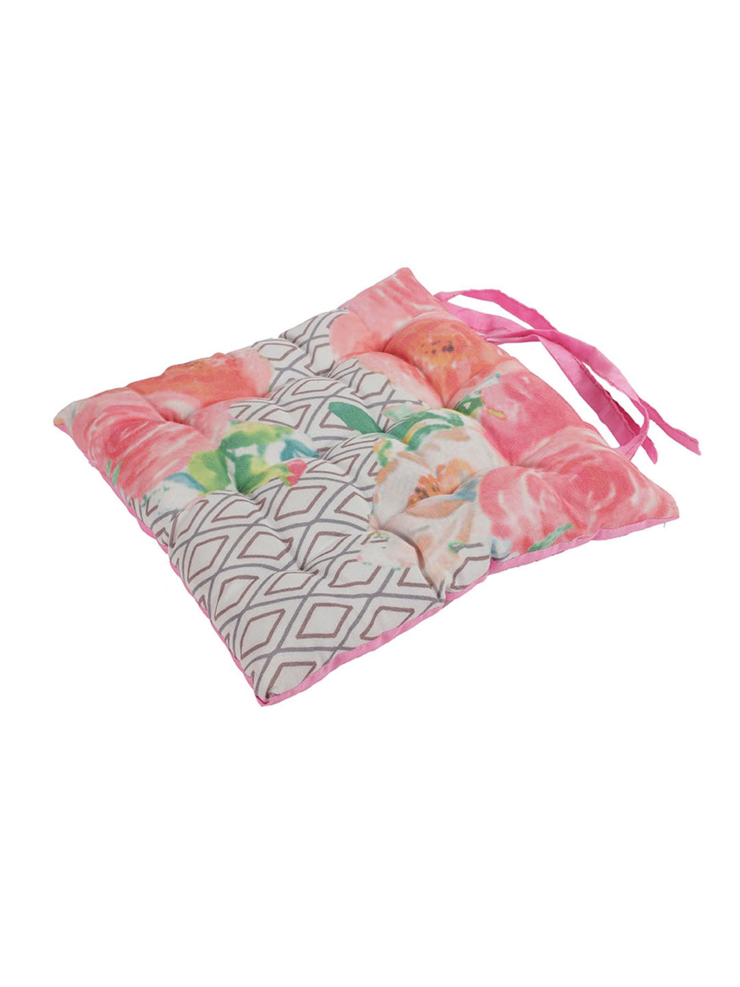 Romee Multi Polyester Abstract Chair Pads