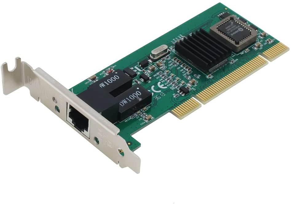 SEDNA - PCI 10/100/1000Mbps Gigabit Network Adapter - Giga LAN Card with Low Profile Bracket