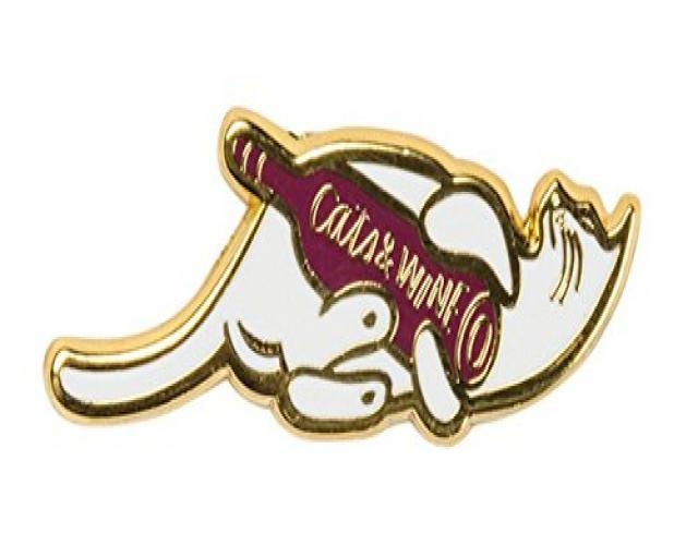 LOL Enamel Pin - Cats & Wine Make Everything Fine