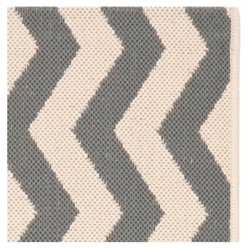 Wels Outdoor Rug - Gray / Beige (2'3" X 8') - Safavieh