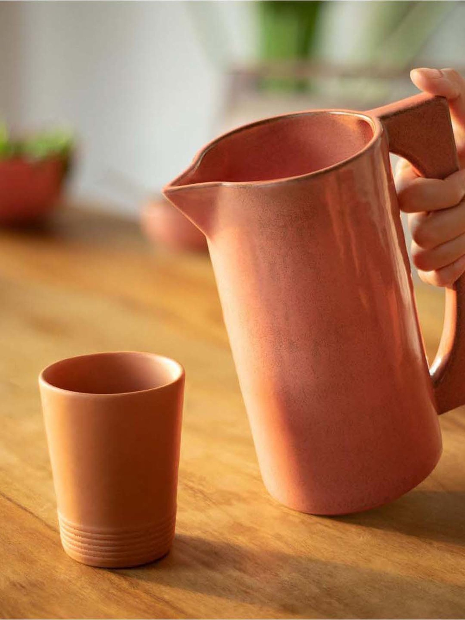 Pasabahce Transparent Victorian Caraffe Pitchers (1.18 L)