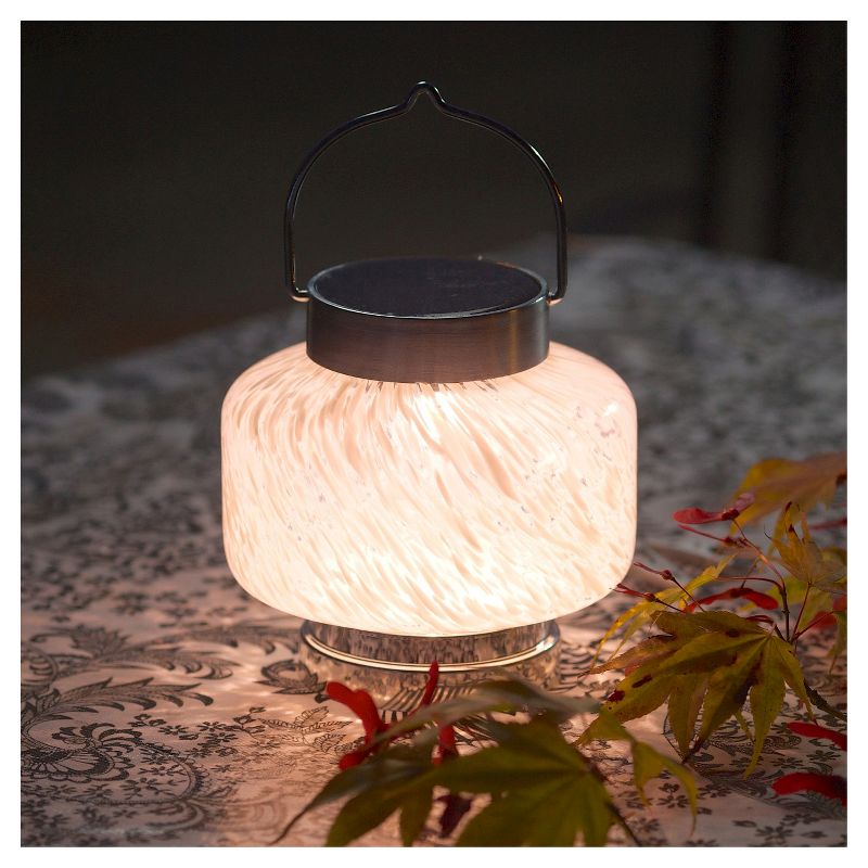 6" Allsop Home & Garden Boaters LED Outdoor Lantern Square