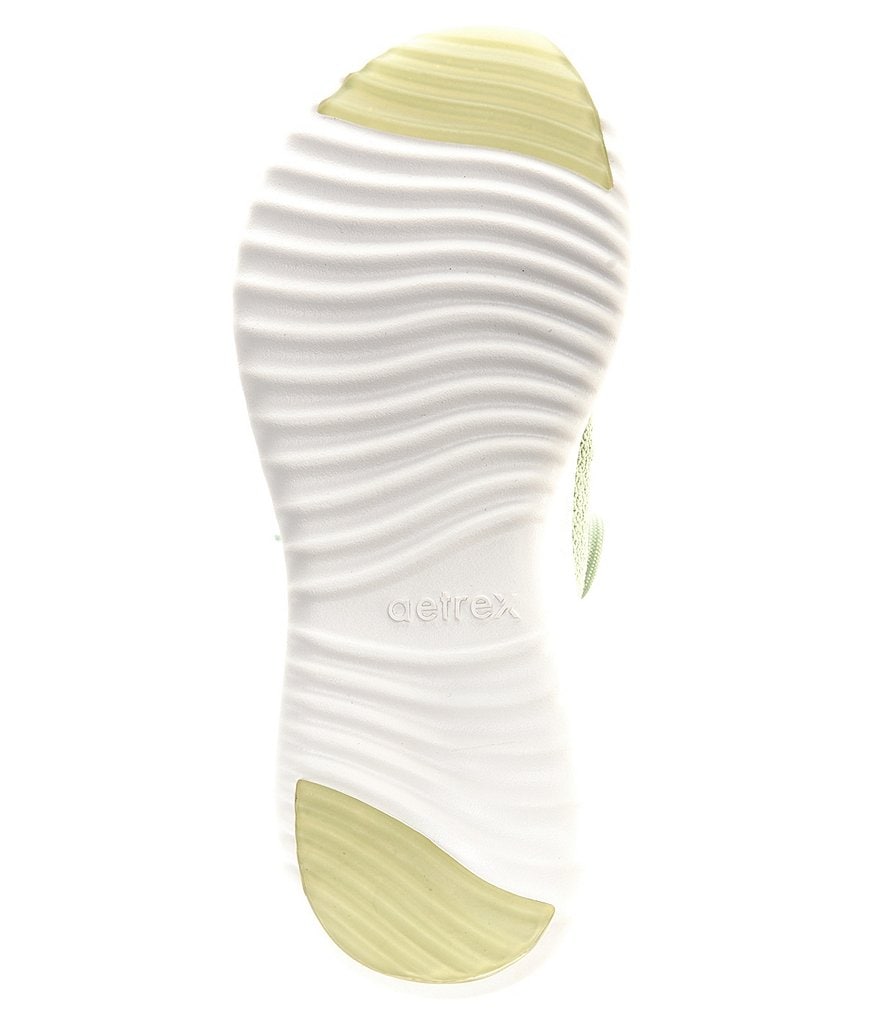 Aetrex Carly Knit Lace-Up Sneakers