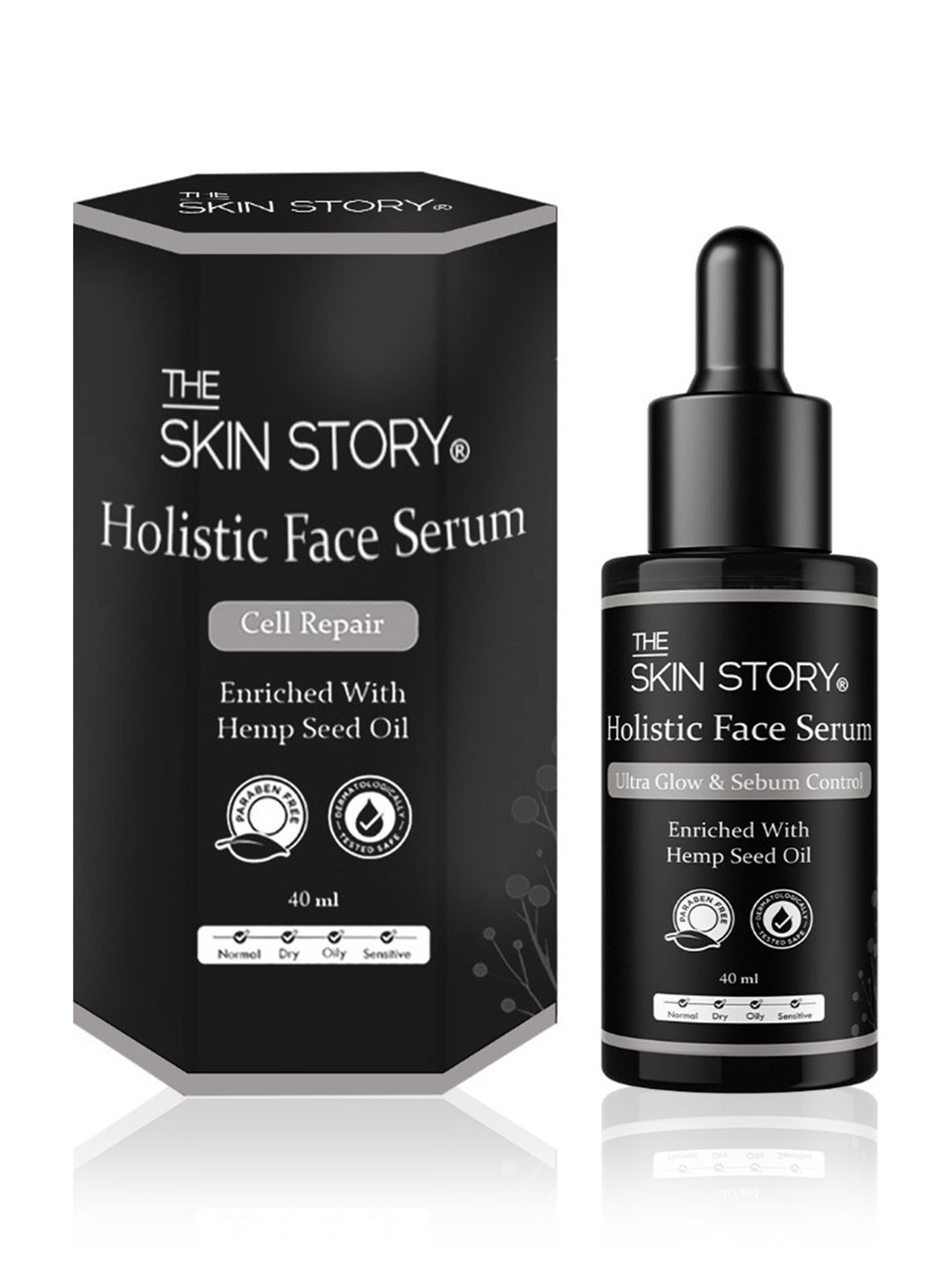 The Skin Story Hemp Seed Oil Holistic Face Serum - 40 ml