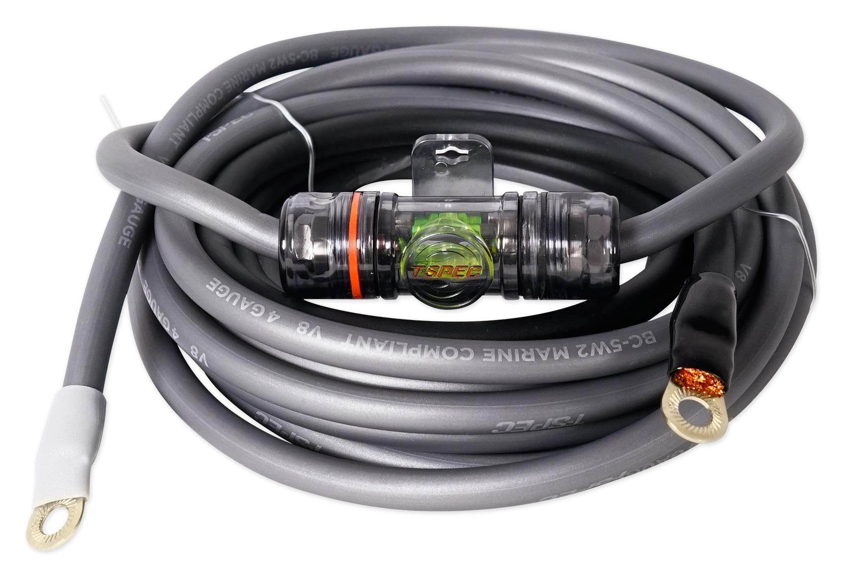 (2) MTX S6512-44 12" 1000 Watt RMS Car Subwoofers+Mono Amplifier+Copper Amp Kit