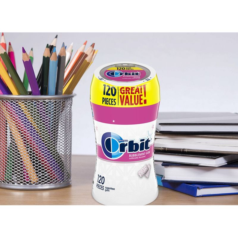 Orbit Bubblemint Sugar Free Gum - 120ct