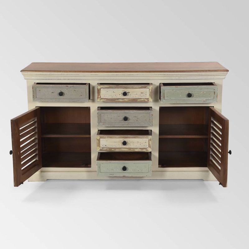 Padfield Boho 2 Door Sideboard White - Christopher Knight Home