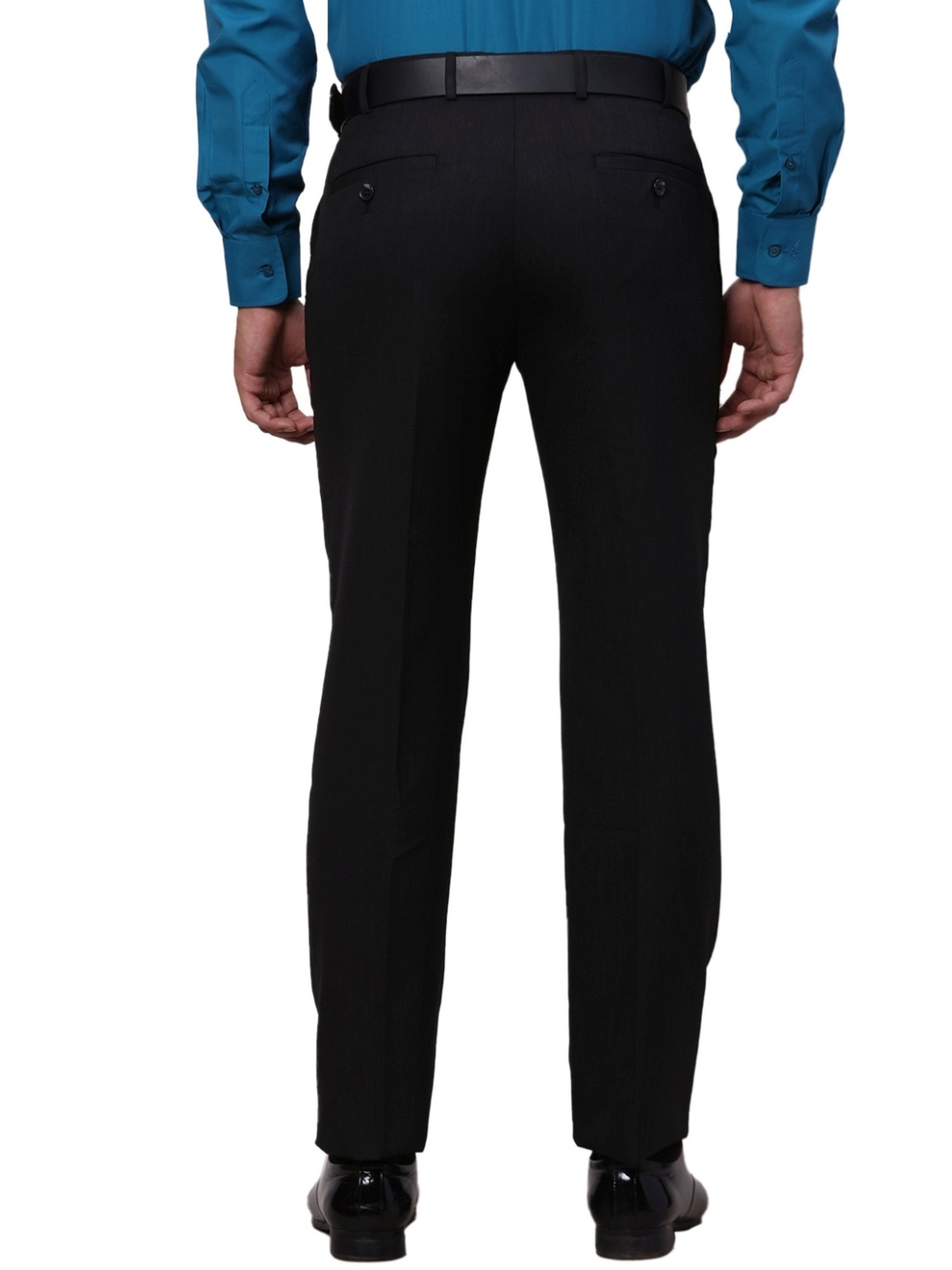 Raymond Black Slim Fit Trousers