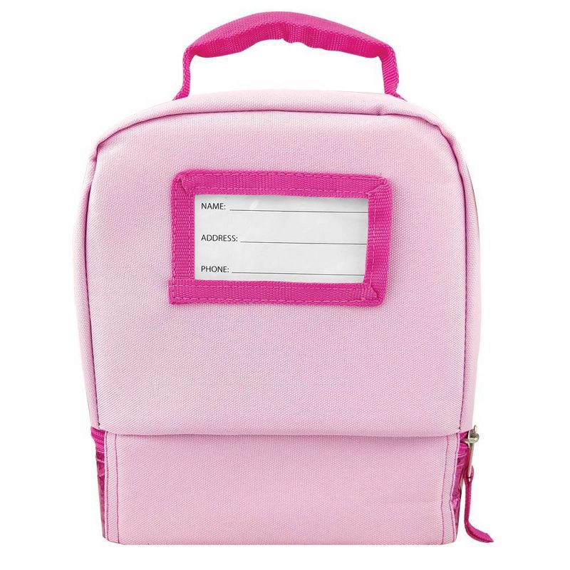 Minnie Mouse 6D Laser Molded Dual Compartment Lunch Bag - Pink