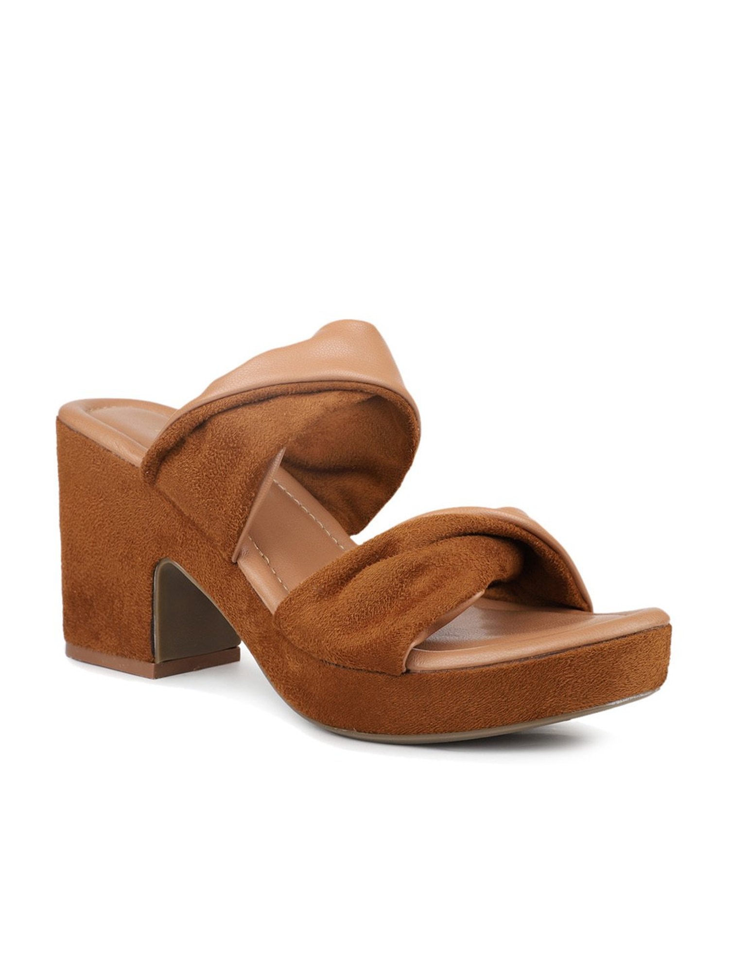 Inc.5 Women's Dark Beige Casual Sandals