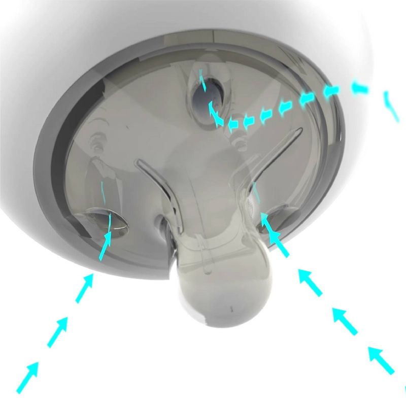 Nanobebe Slow Flow 2pk Baby Bottle Silicone Nipples