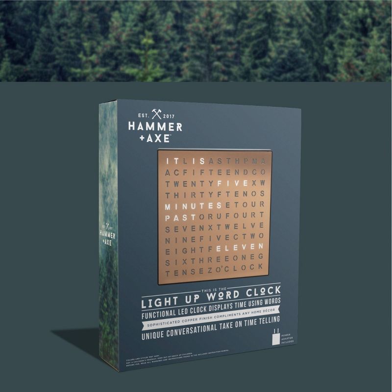 Small Weathered Table Clock White - Stonebriar Collection