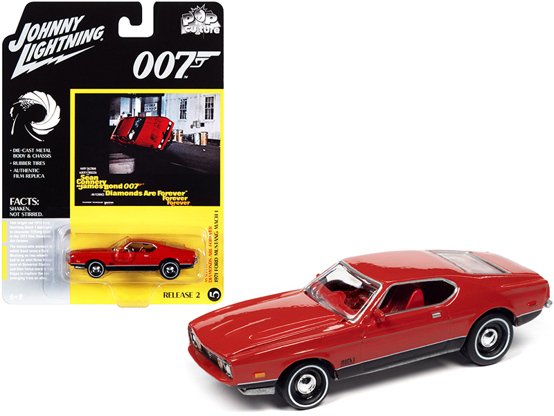 1967 Ford Mustang Shelby GT-500 Red Metallic and Gray Metallic with Star-Lord Diecast Figurine "Guardians of the Galaxy" "Marvel" Series 1/24 Diecast Model Car by Jada