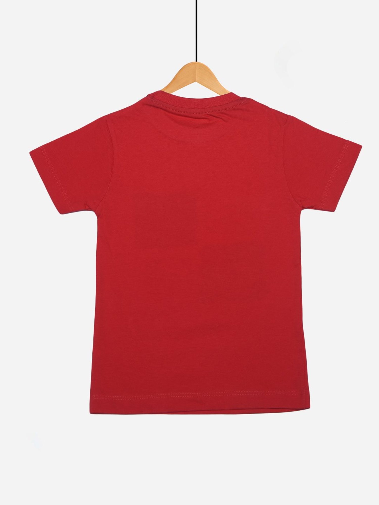 Dollar Boys Red Printed T-Shirt
