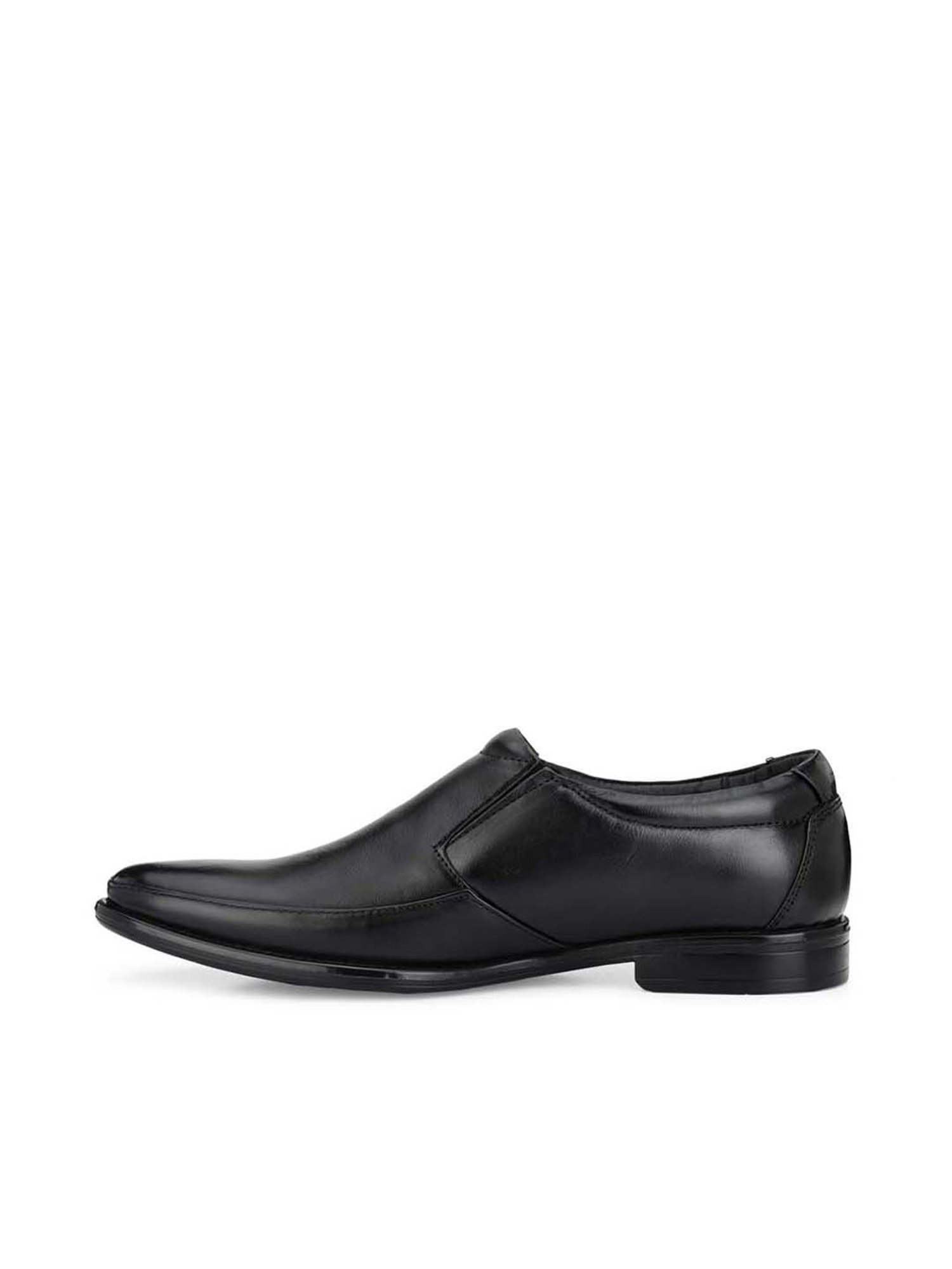 Eego Italy Men's Black Formal Loafers