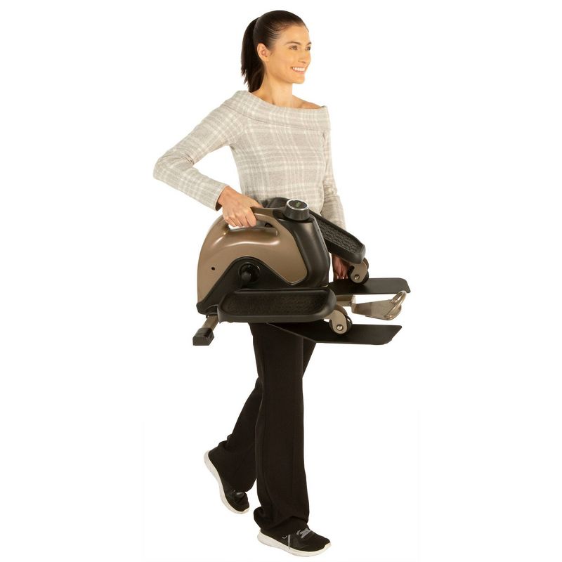 Exerpeutic Exerwork Bluetooth Desk Elliptical Machine