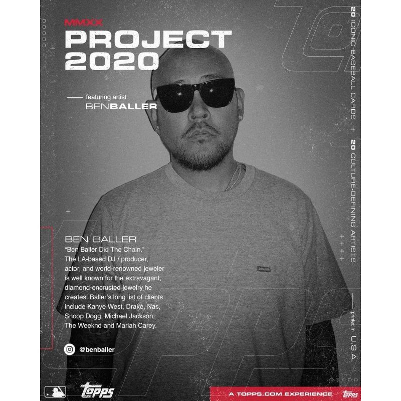 Topps Topps PROJECT 2020 Card 51 - 2011 Mike Trout by Ben Baller