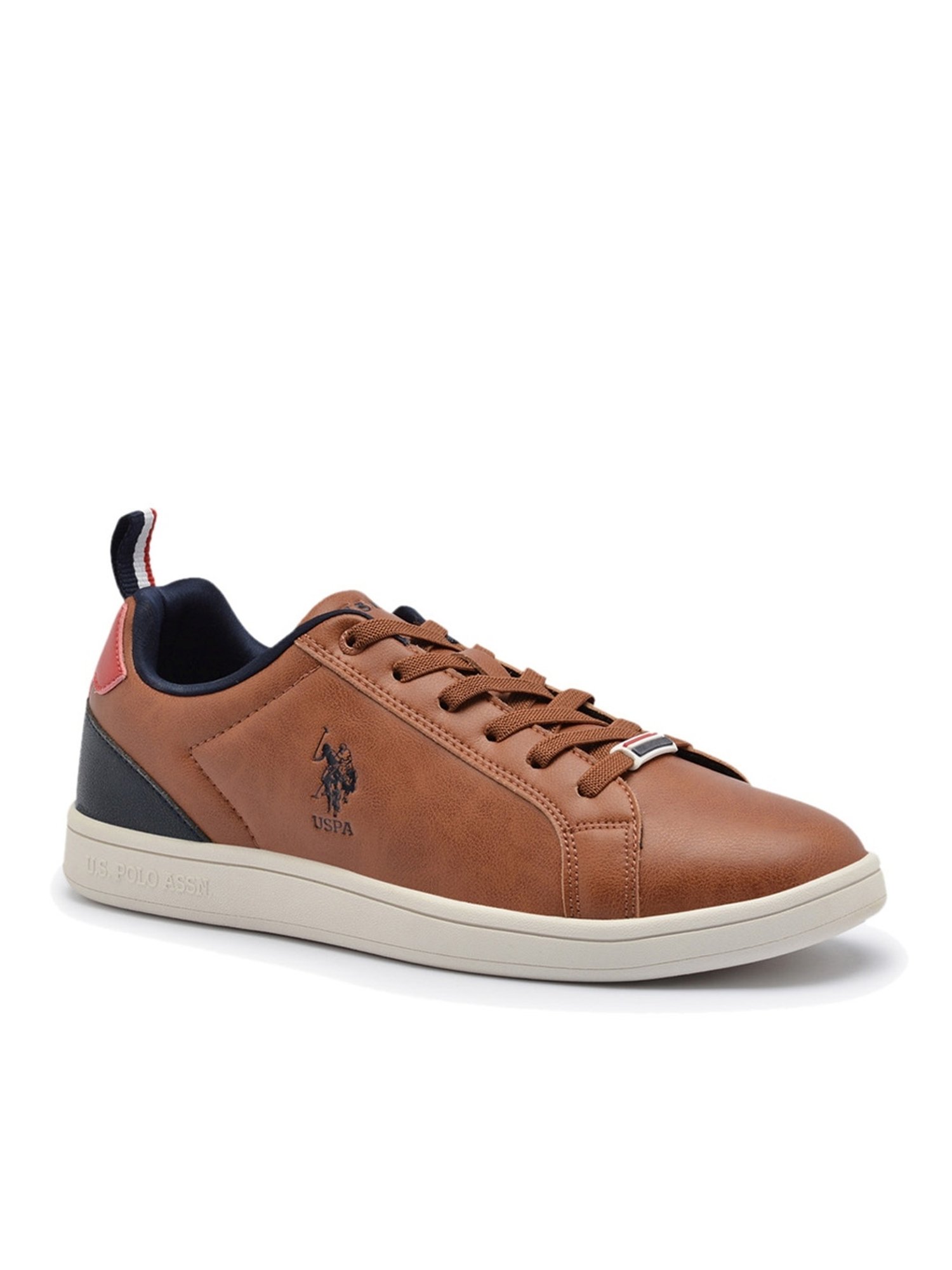 U.S. Polo Assn. Men's STEFAN Tan Casual Sneakers