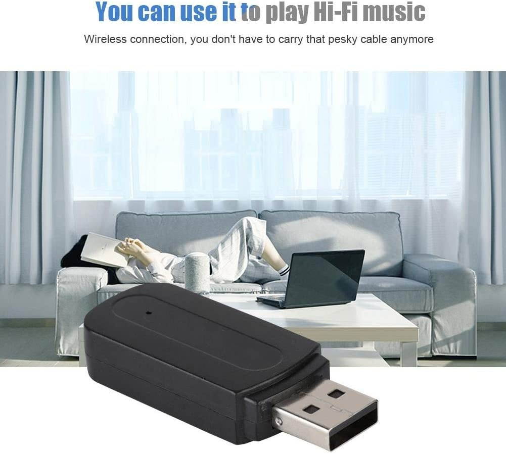 Richer-R Bluetooth Adapter ReceiverPortable BT-163 USB Wireless Audio Bluetooth Receiver/Bluetooth AdapterAudio Wireless Handsfree Bluetooth Adapter