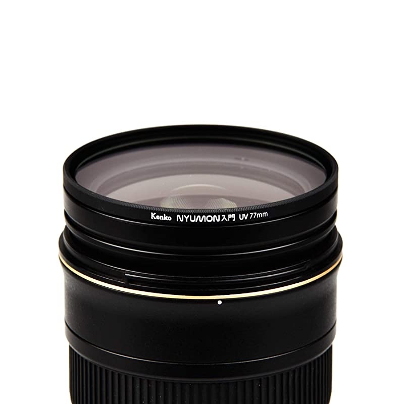Nyumon Slim Ring 77mm UV MultiCoated MC Filter Black compact 227749