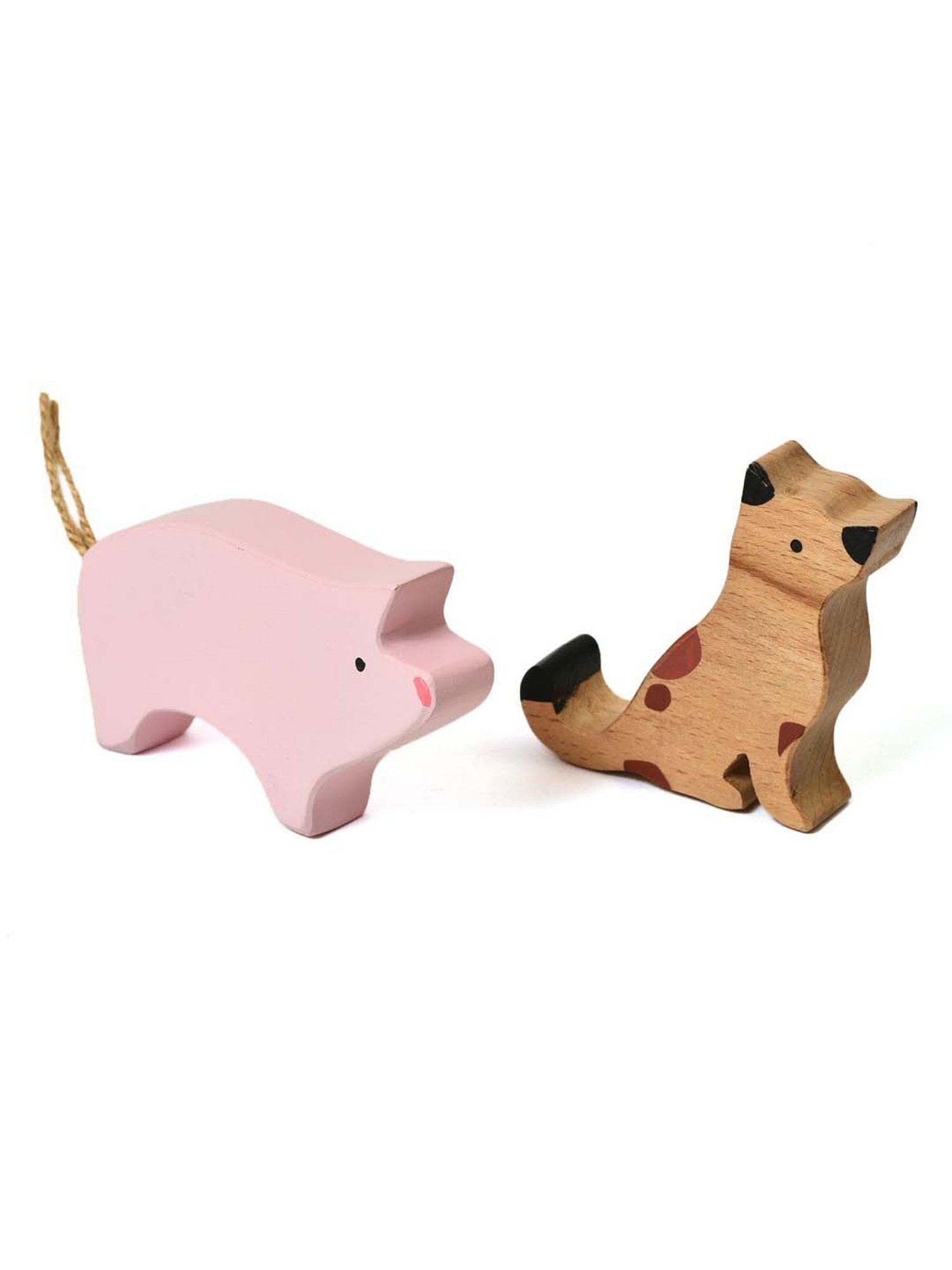 MiArcus Kids Multicolor Wooden Animal Toy Set