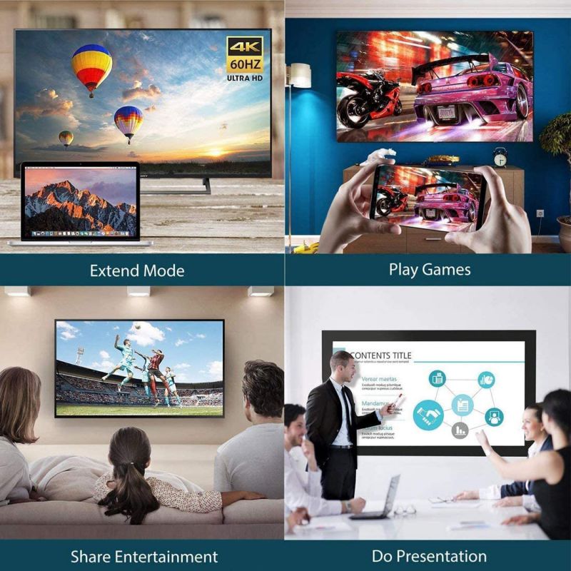 USB to VGA Adapter,Updated USB 3.0 to VGA Adapter Multi-Display Video Converter Compatible with PC Laptop Windows 7/8/8.1/10,Desktop, Laptop, PC, Monitor, Projector, HDTV