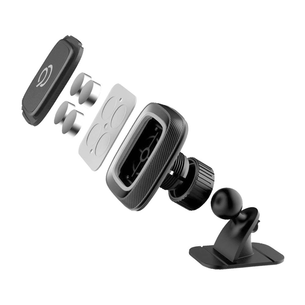 Nimbus9 Magnetic Universal Car Mount Dash and Vent V2 Black Car Holders And Mounts