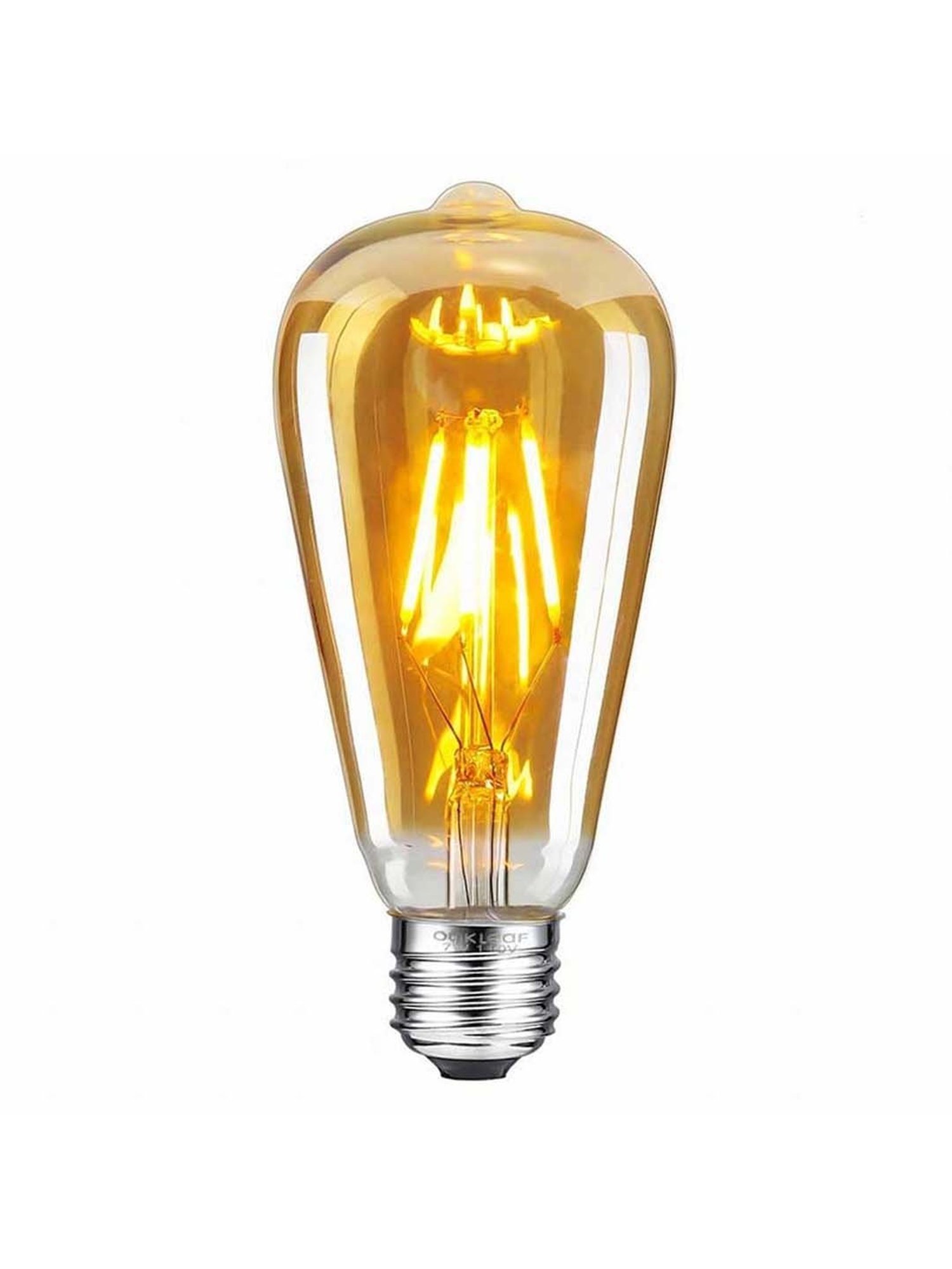 Homesake Transparent LED Light Bulbs - Set of 4