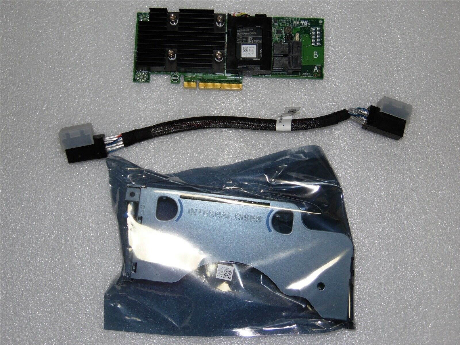 DELL EMC 12 HDD BP H730P PCI RAID CAGE & CABLE POWEREDGE SERVER R540 9G7MF J14DC