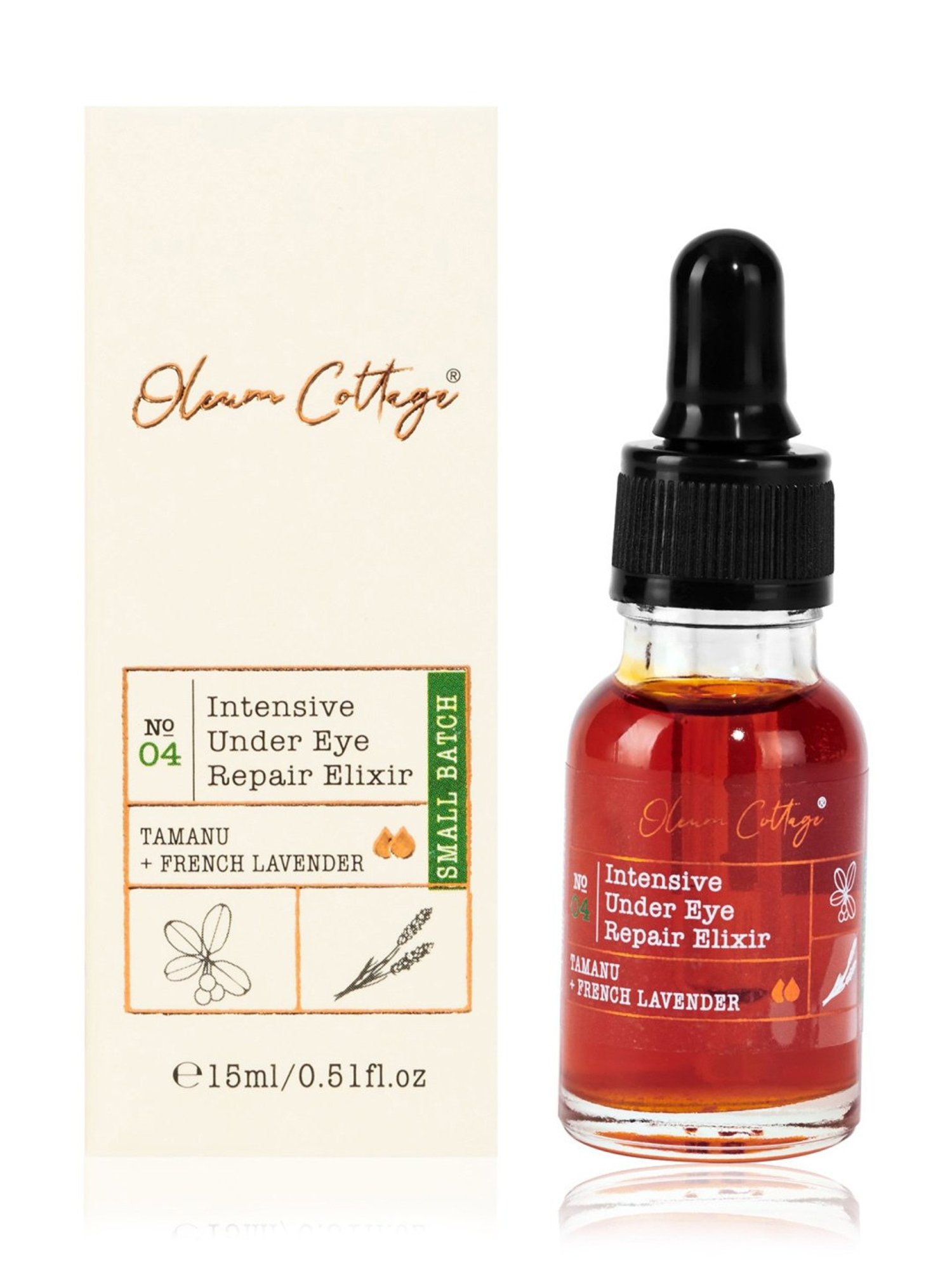 Oleum Cottage Intensive Under Eye Repair Elixir - 15 ml