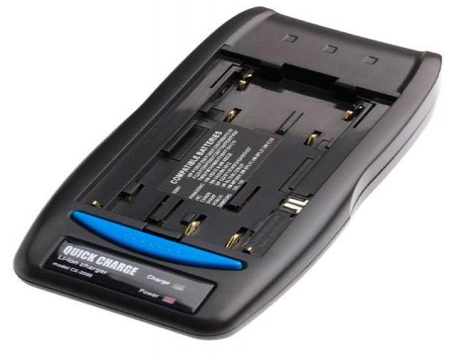 Digital Concepts Universal Video Charger for Lithium batteries, AC/DC adapter & car charger