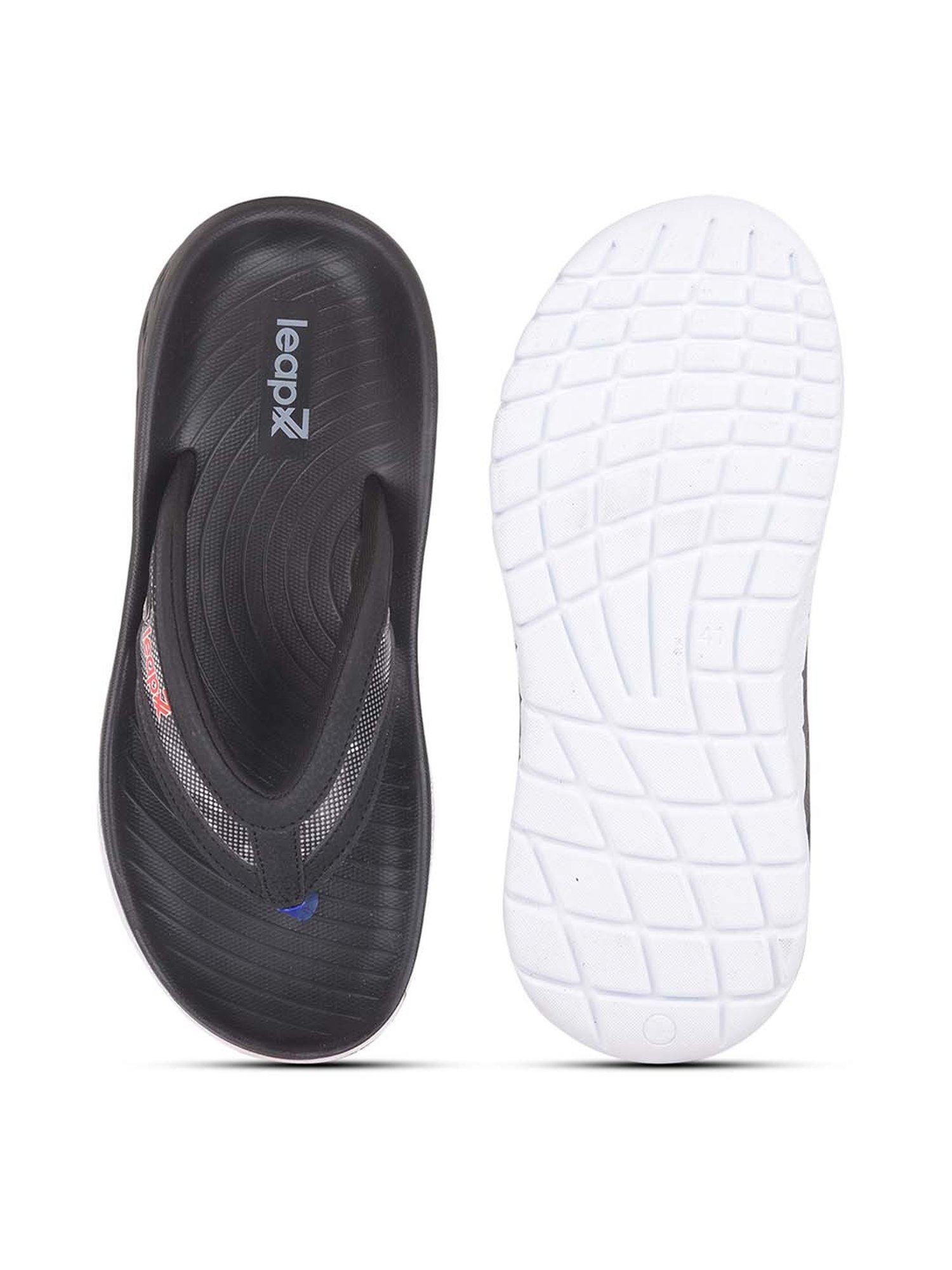 Leap7X by Liberty Men's Black Thong Sandals